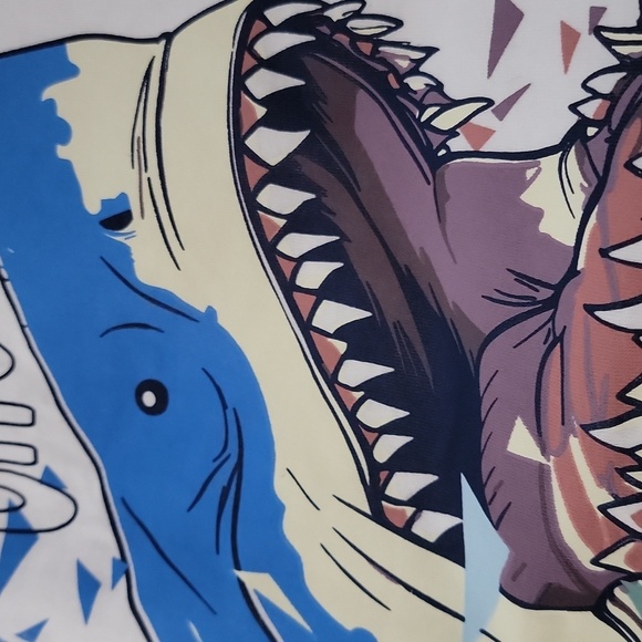 Copper Denim Size 3T 2 Pack Tank Tops Shark Graphic & Dinosaur Skull Graphic - Picture 7 of 10